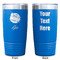 Softball Blue Polar Camel Tumbler - 20oz - Double Sided - Approval