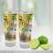 Softball Glass Shot Glass - 2 oz - LIFESTYLE