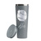 Softball Grey RTIC Everyday Tumbler - 28 oz. - Lid Off