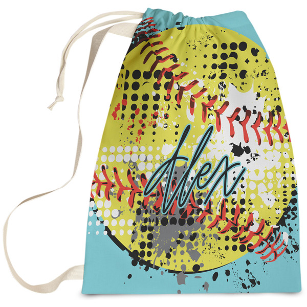 Custom Softball Laundry Bag - Large (Personalized)