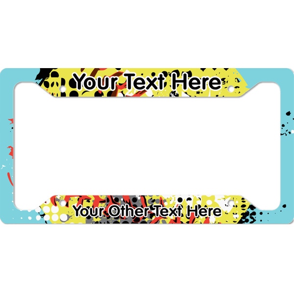 Custom Softball License Plate Frame (Personalized)