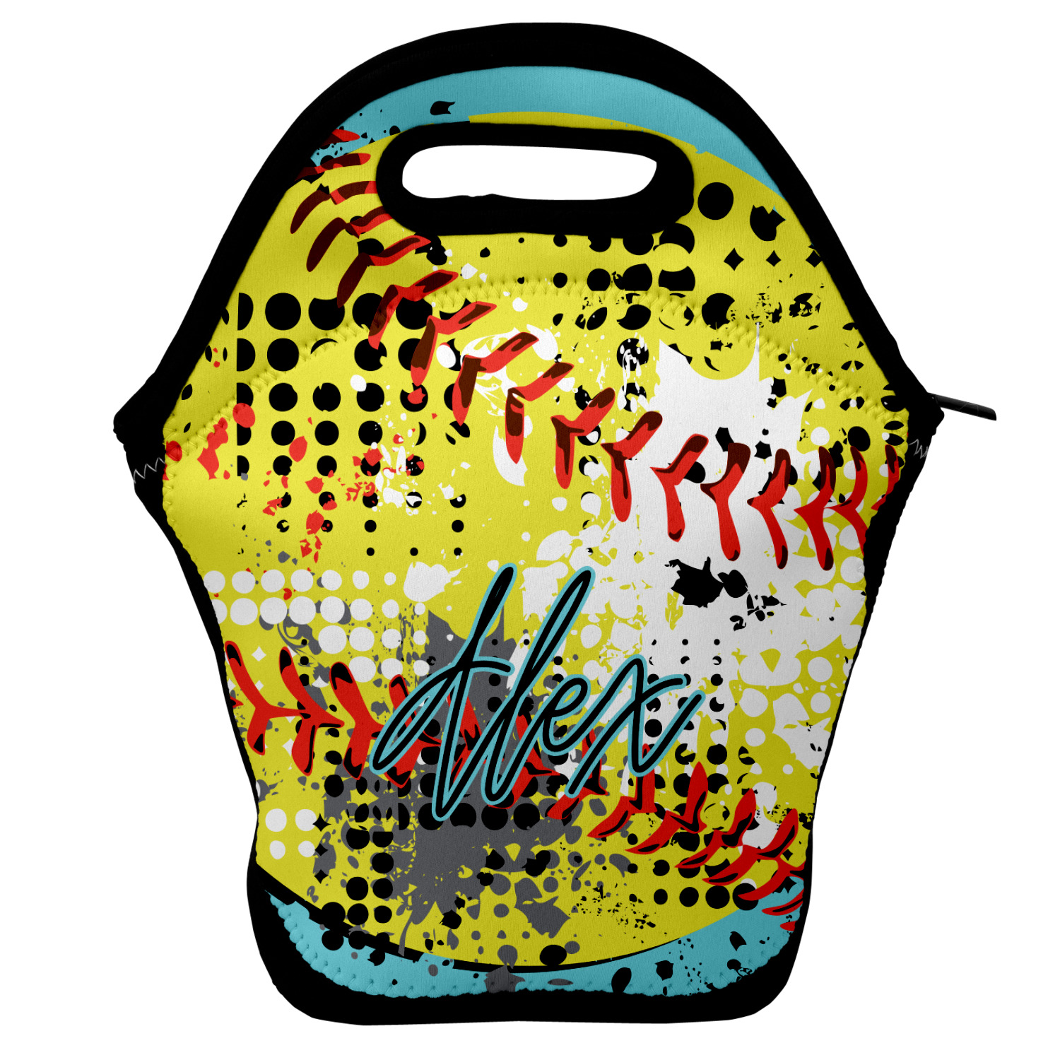 softball lunch bag