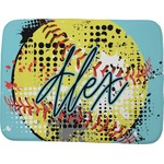 Softball Memory Foam Bath Mat - 48"x36" (Personalized)