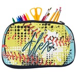 Softball Neoprene Pencil Case - Medium w/ Name or Text