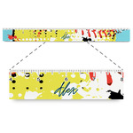 Softball Plastic Ruler - 12" (Personalized)