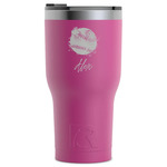 Softball RTIC Tumbler - Magenta - Laser Engraved - Single-Sided (Personalized)