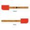 Softball Silicone Spatula - Red - APPROVAL