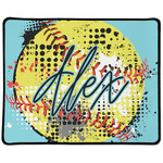 Softball Large Gaming Mouse Pad - 12.5" x 10" (Personalized)