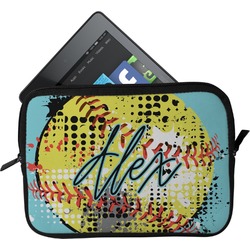 Softball Tablet Case / Sleeve - Small (Personalized)