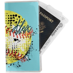 Softball Travel Document Holder