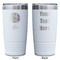 Softball White Polar Camel Tumbler - 20oz - Double Sided - Approval