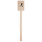 Softball Wooden 6.25" Stir Stick - Rectangular - Single Stick