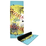 Softball Yoga Mat (Personalized)