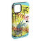 Softball iPhone 15 Plus Tough Case - Angle