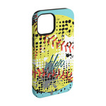 Softball iPhone Case - Rubber Lined - iPhone 15 (Personalized)