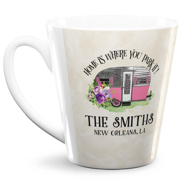 Custom Camper 12 Oz Latte Mug (Personalized)