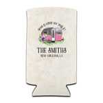 Camper Can Cooler (tall 12 oz) (Personalized)