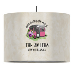 Camper Drum Pendant Lamp (Personalized)