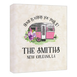 Camper Canvas Print - 20x24 (Personalized)