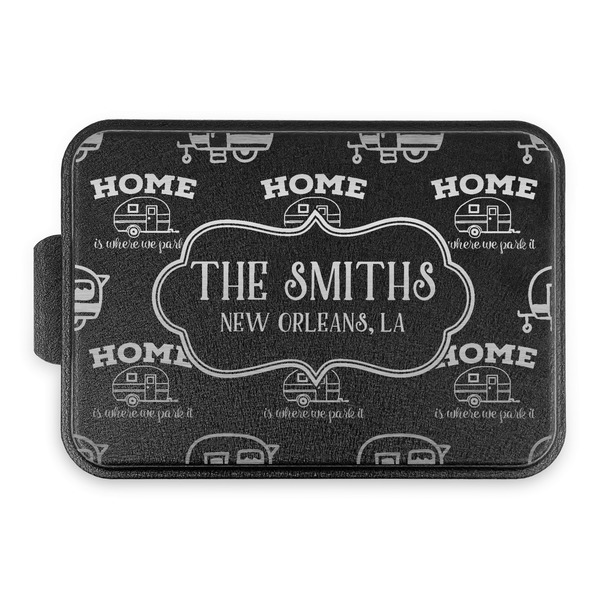 Custom Camper Aluminum Baking Pan with Black Lid (Personalized)