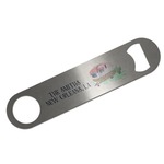 Camper Bar Bottle Opener - Silver w/ Name or Text