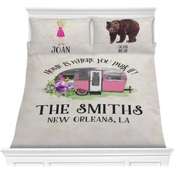 Camper Comforter Set - Full / Queen (Personalized)