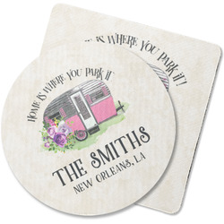 Camper Rubber Backed Coaster (Personalized)