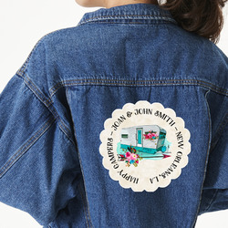 Camper Large Custom Shape Patch - 2XL (Personalized)