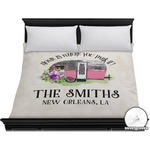 Camper Duvet Cover - King (Personalized)