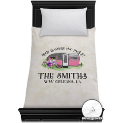 Camper Duvet Cover - Twin XL (Personalized)