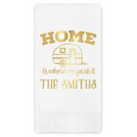 Camper Guest Napkins - Foil Stamped (Personalized)