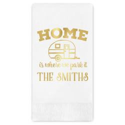 Camper Guest Napkins - Foil Stamped (Personalized)