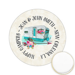 Camper Printed Cookie Topper - 2.15" (Personalized)