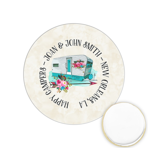 Custom Camper Printed Cookie Topper - 1.25" (Personalized)