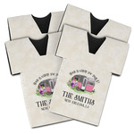 Camper Jersey Bottle Cooler - Set of 4 (Personalized)