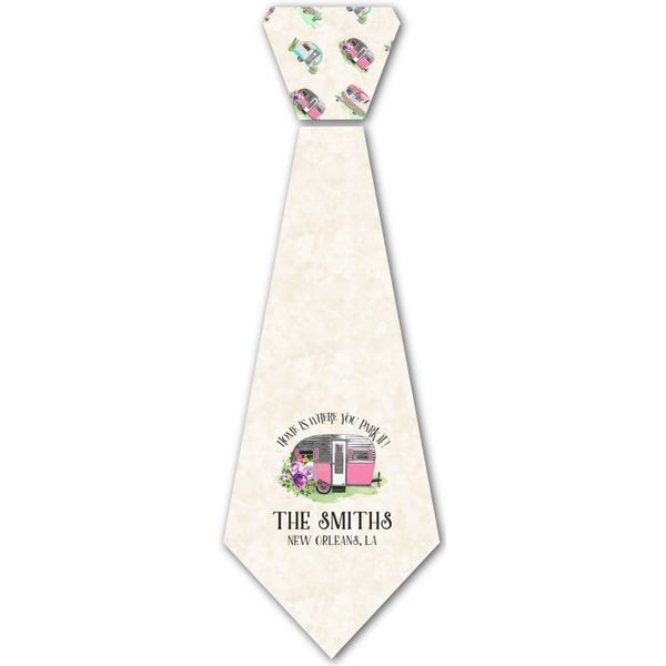 Custom Camper Iron On Tie (Personalized)