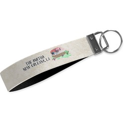 Camper Webbing Keychain Fob - Large (Personalized)