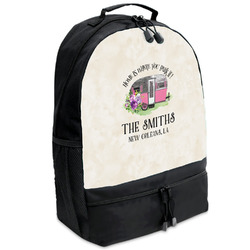 Camper Backpacks - Black (Personalized)