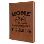 Camper Leather Sketchbook - Large - Double Sided (Personalized)