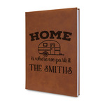 Camper Leather Sketchbook - Small - Double Sided (Personalized)