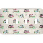 Camper Light Switch Cover (4 Toggle Plate)