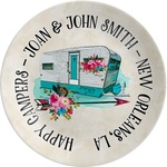 Camper Melamine Plate (Personalized)