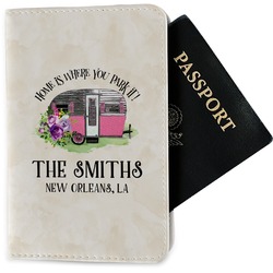 Camper Passport Holder - Fabric (Personalized)