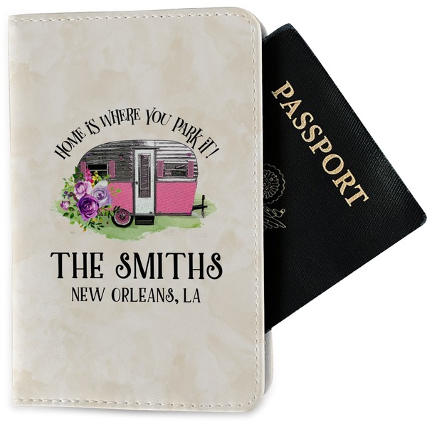 Custom Camper Passport Holder - Fabric (Personalized)