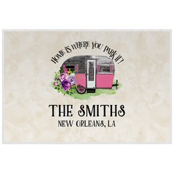 Camper Laminated Placemat w/ Name or Text