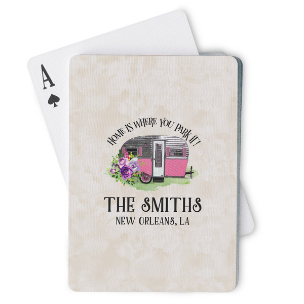 Custom Camper Playing Cards (Personalized)