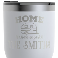Camper RTIC Tumbler - White - Engraved Front (Personalized)
