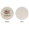 Camper Round Linen Placemats - APPROVAL (single sided)