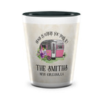 Camper Ceramic Shot Glass - 1.5 oz - Two Tone - Single (Personalized)