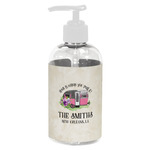 Camper Plastic Soap / Lotion Dispenser (8 oz - Small - White) (Personalized)